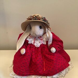 Handcrafted Christmas Bunny